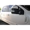 Recon 17-C F250/F350/F450 SD SIDE MIRROR LENS W/WHITE LED RUN LIGHT/AMB SCAN 264245WHBK - alternate 2